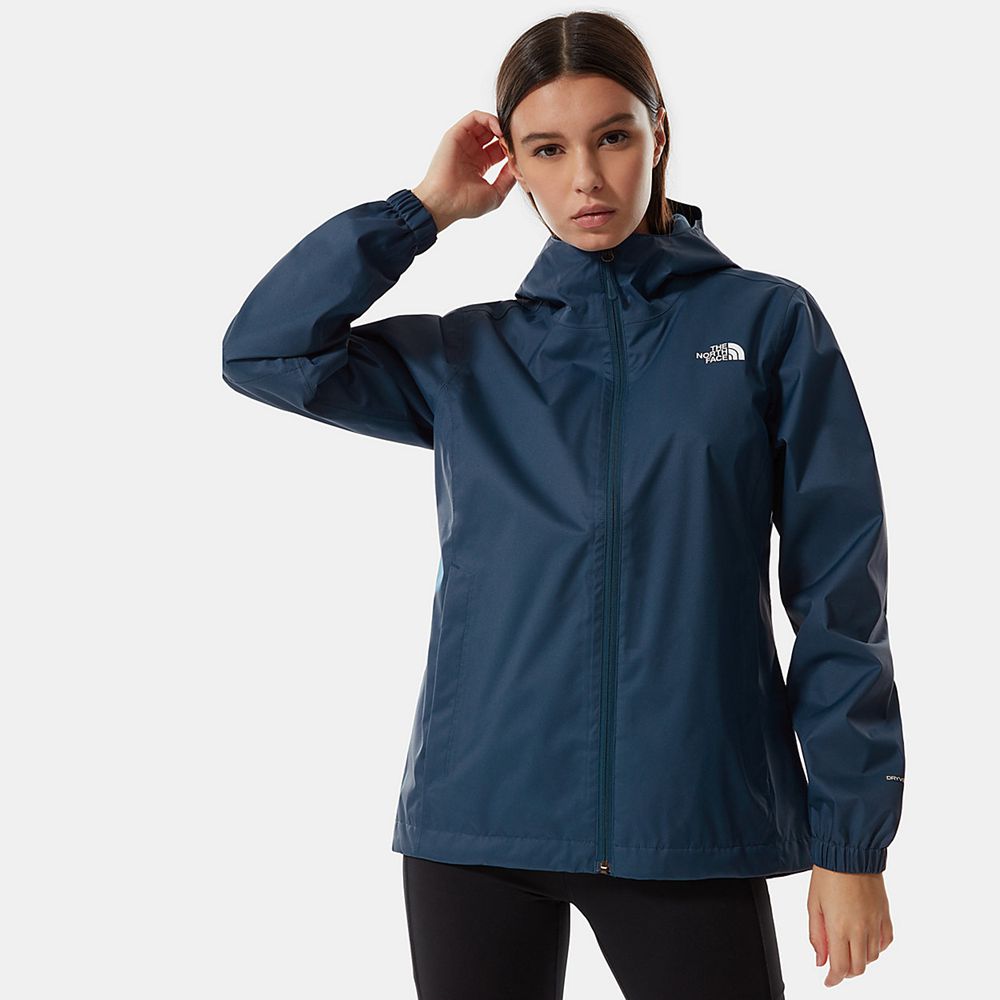 The North Face Hooded Jacket Womens Australia - The North Face Quest Blue Hiking (RVC-920548)